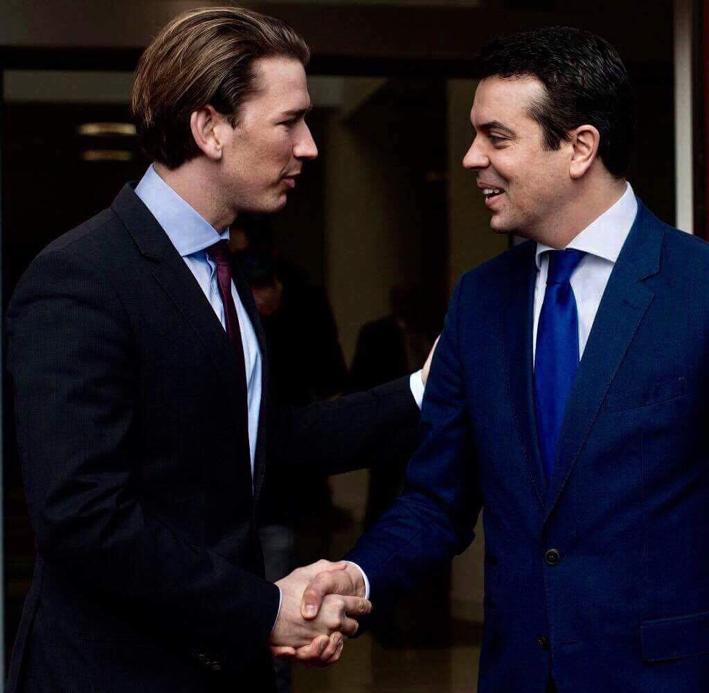 NikolaPoposki's tweet photo. Congrats to my friend @sebastiankurz on winning Austrian elections! Good luck! https://t.co/WmRhmk1HuA