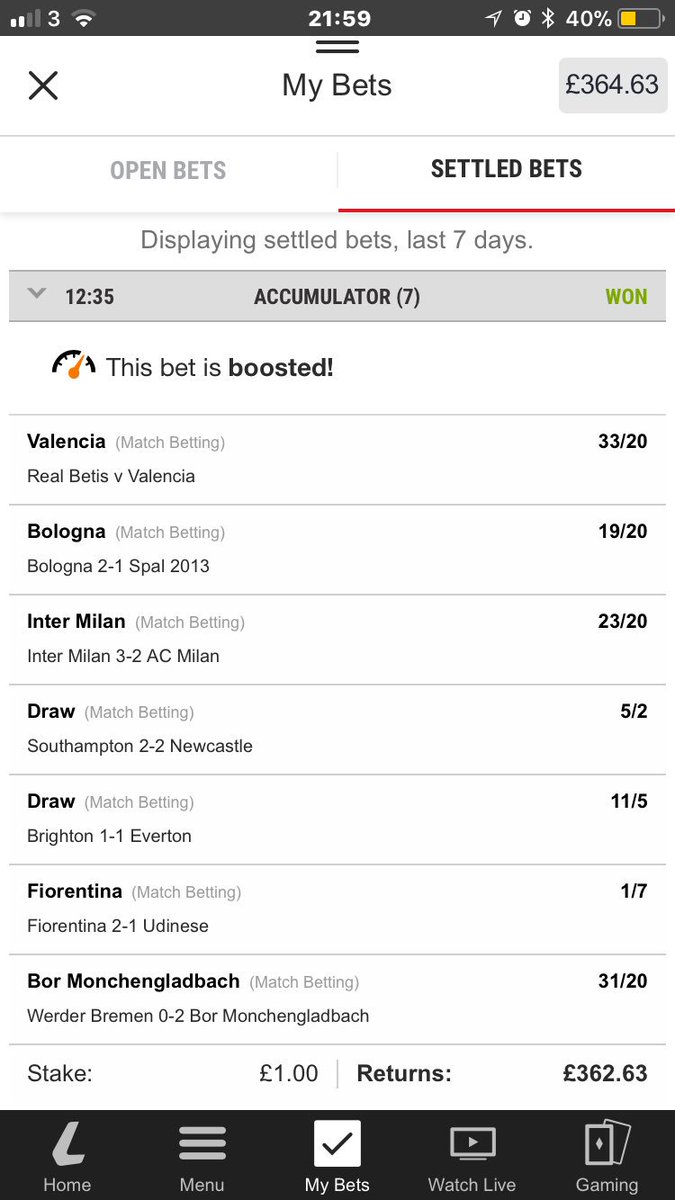 Fooks1Fooks's tweet photo. @MrFootyTips Bookie bashing #inter https://t.co/NsUl09ny2a