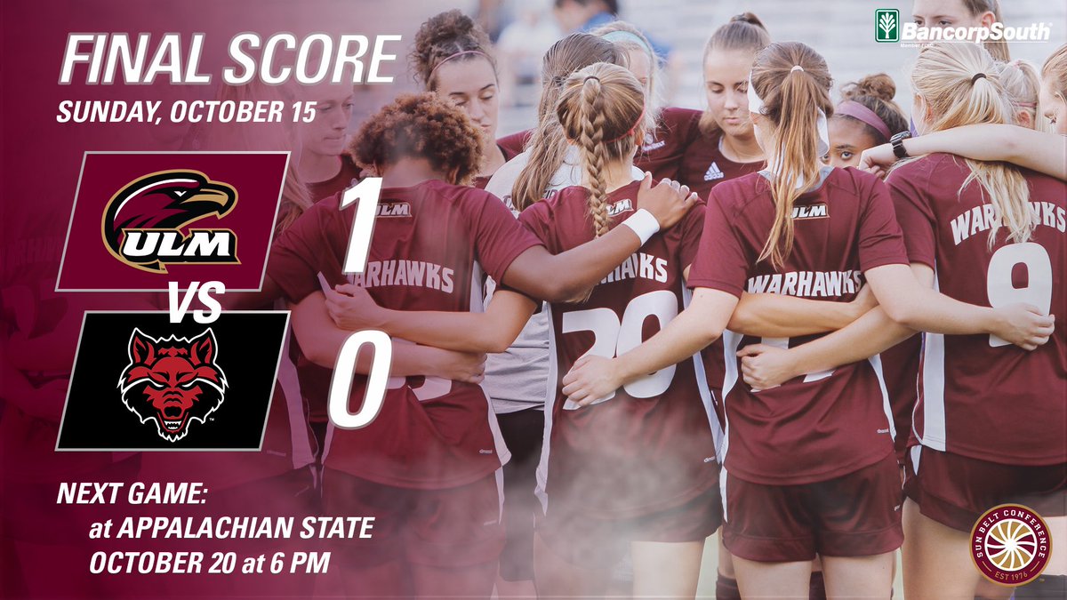 ULM_Soccer's tweet photo. VICTORY ON THE BAYOU!! #TeamFirst #GRIT https://t.co/7uBoq7aE7G
