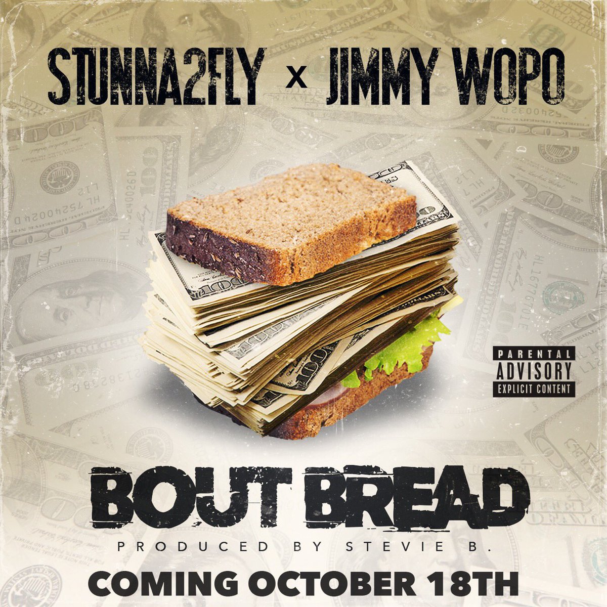 stunna2fly's tweet photo. #BoutBread dropping this Wednesday!! https://t.co/eiKQQ4W1m2