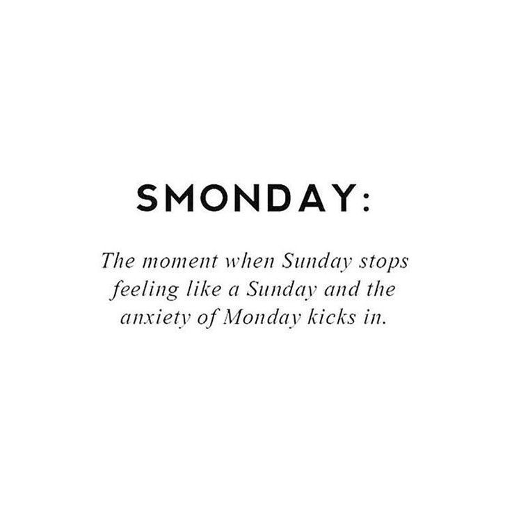 Go away Monday, we aren't ready yet.  #Sunday