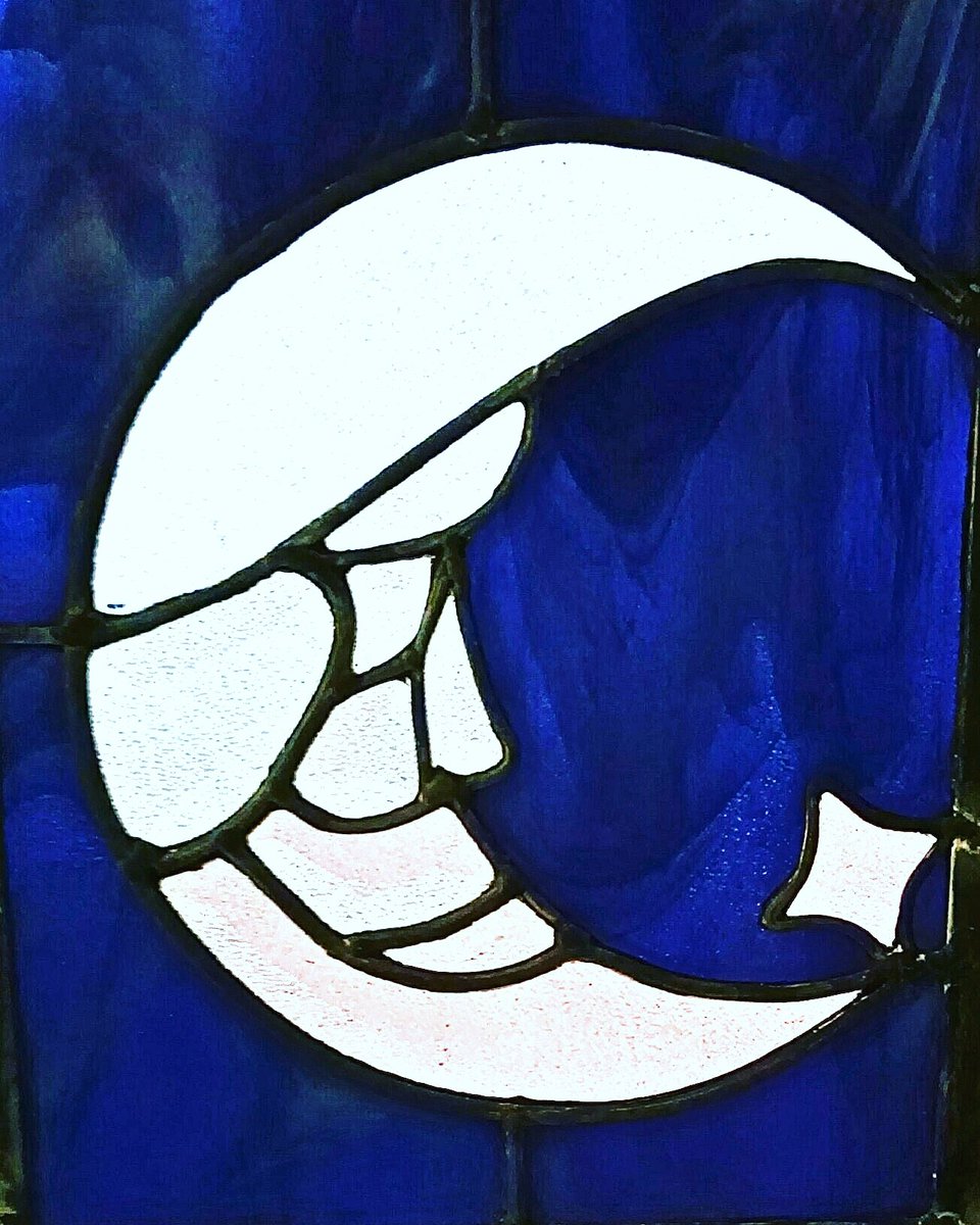 SunsetStudiosBH's tweet photo. #MoonandStarBevel into a #stainedglasspanel #stainedglassartist #architect #designer #craftsman #accidentalArtist #creator DM for purchase 🖕 https://t.co/zgVE9fPRmt