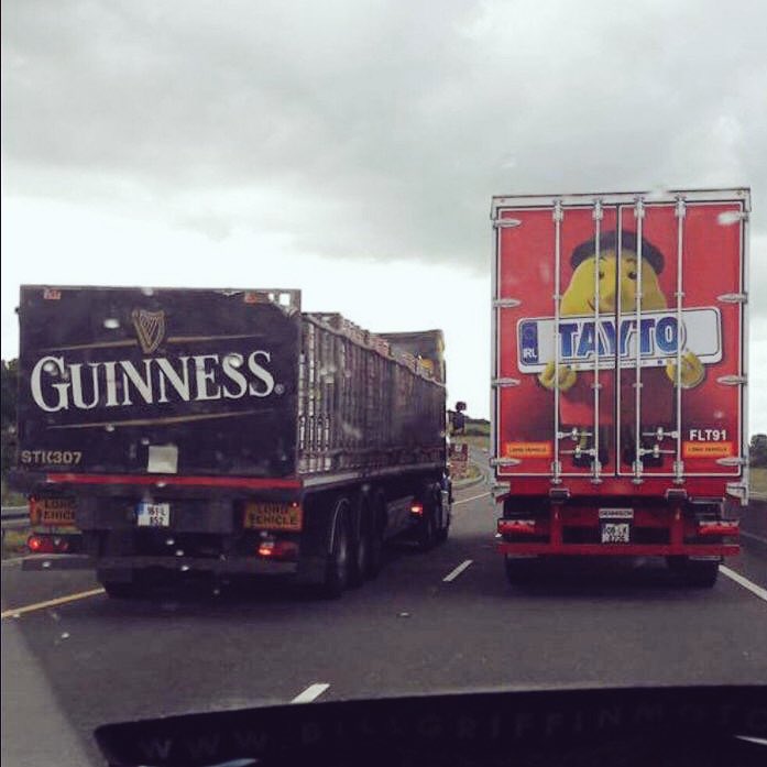 Emergency humanitarian convoys have been deployed across Ireland ahead of #Opheila making landfall tomorrow 😜