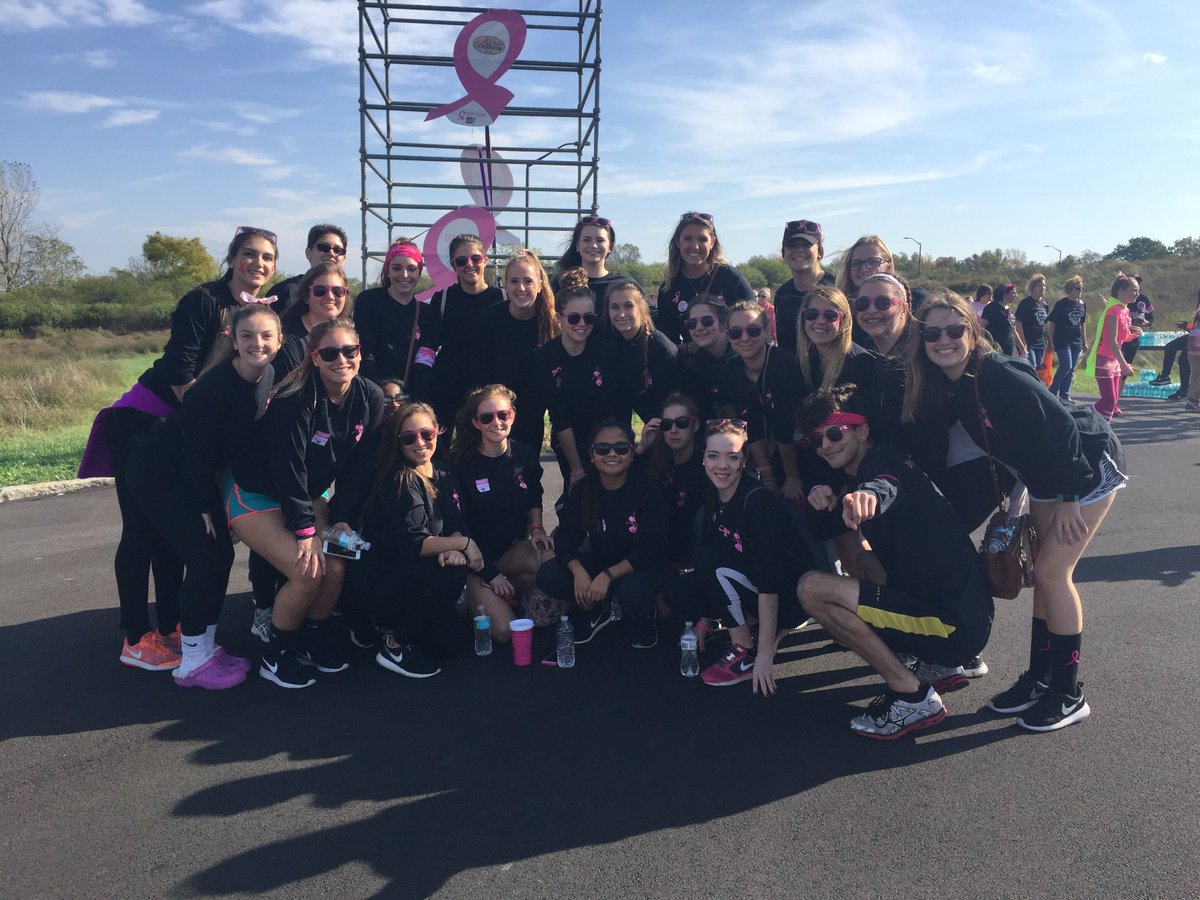 DelSarteDance's tweet photo. Just a buncha dancers against cancer! Thank you to everyone that joined or donated to our team 💗🌸🎀 #MakingStridesCuse https://t.co/XQCTJbHwtG
