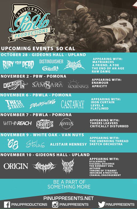 PinUpPresents's tweet photo. #BayArea, #SOCAL check out our upcoming events! #RT and let us know what show we’ll be seeing you at! #PinupPresents @PinUpPresents https://t.co/1mABggd2gx