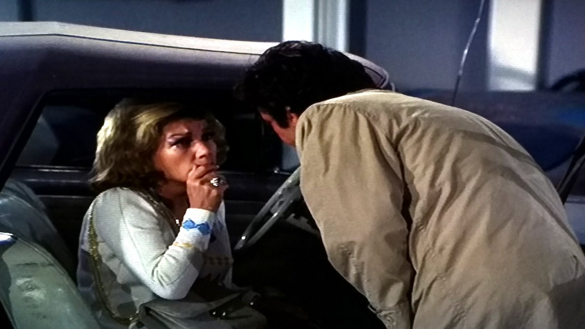 Uniquely_David's tweet photo. Does #Columbo suspect #Nora yet or is he simply enjoying being in her company #AnneBaxter #PeterFalk #RequiemForAFallingStar https://t.co/oiSYIXt5sQ
