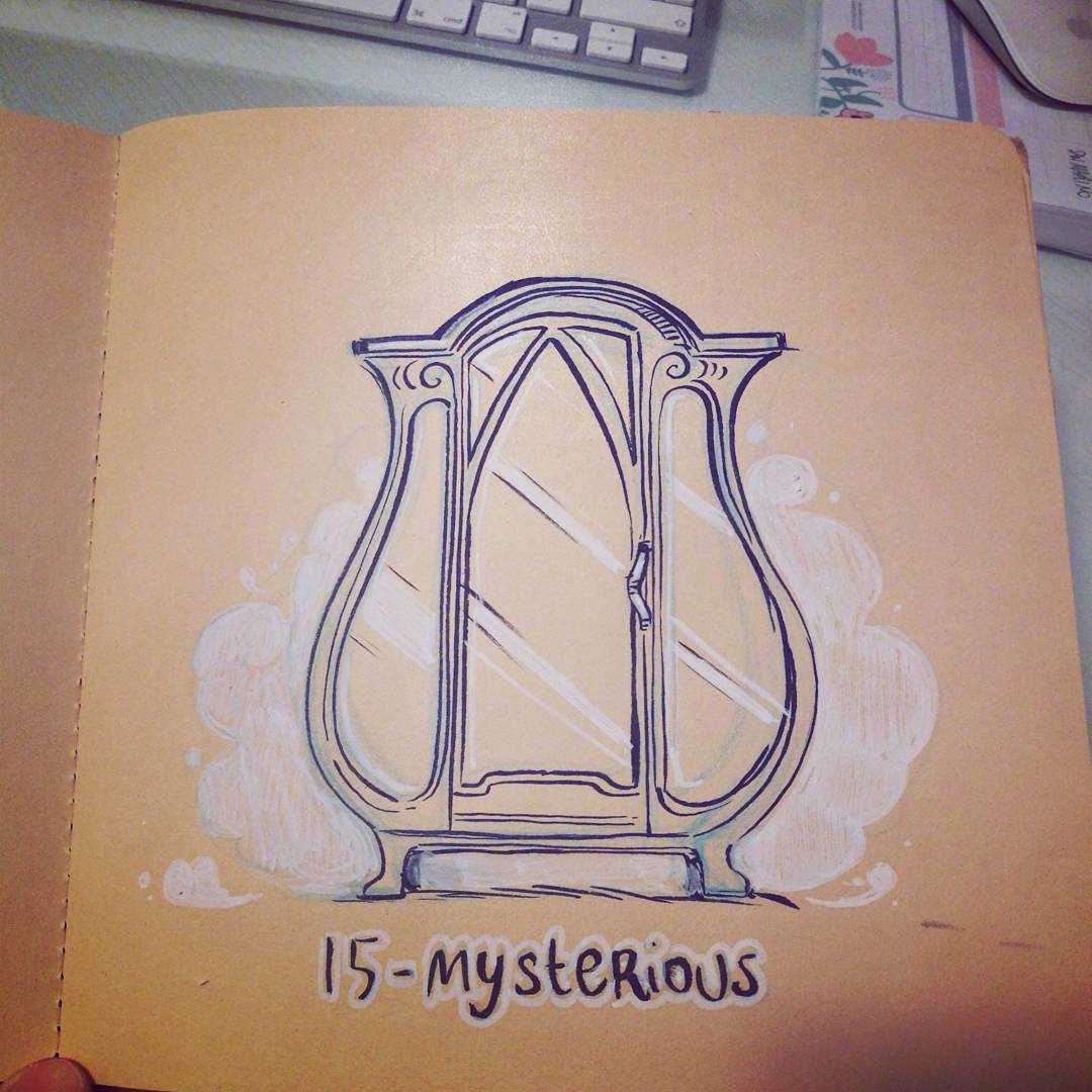 Mu On Twitter Inktober Day 15 Mysterious Inktober2017