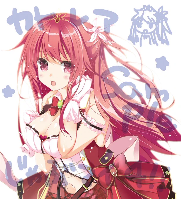 久しぶりっす。じゃぶマイの何かに使うカトレアさんです!本当に何つくろう・・・リクエストあればコメントくださーーい。 #じゃぶマイ #フラワーナイトガール #花騎士 