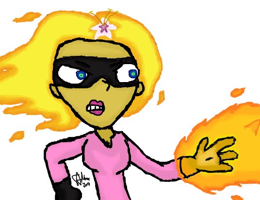 ElementalComics's tweet photo. #FireGazer pic full color #ECBrand https://t.co/B83mE3kYUl