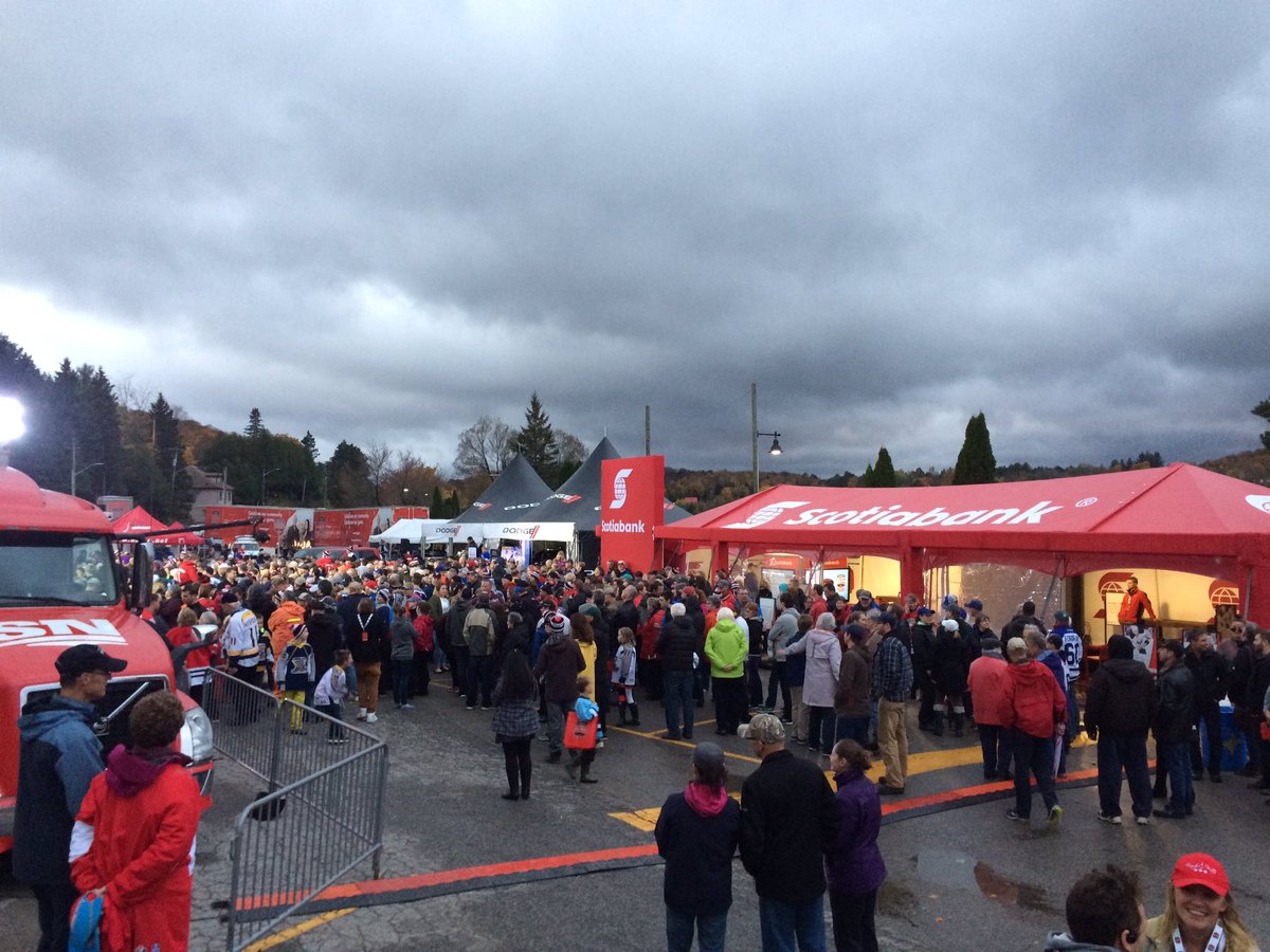 Thank you <a href="/Rogers/">Rogers</a> Hometown Hockey for coming to Haliburton County #hockeyhaven