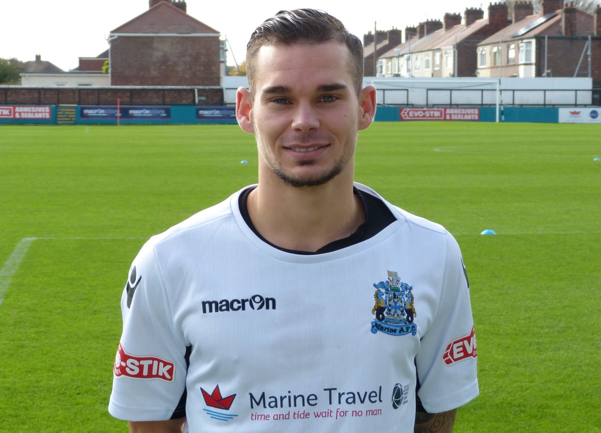 Recently signed Mariners <a href="/1dominic_/">dominic</a> <a href="/A_Freeland/">Adam Freeland</a> <a href="/Rory_Middleton/">Rory Middleton</a> and Florian Da Silva <a href="/MarineAFC/">Marine Football Club</a> ⚓️