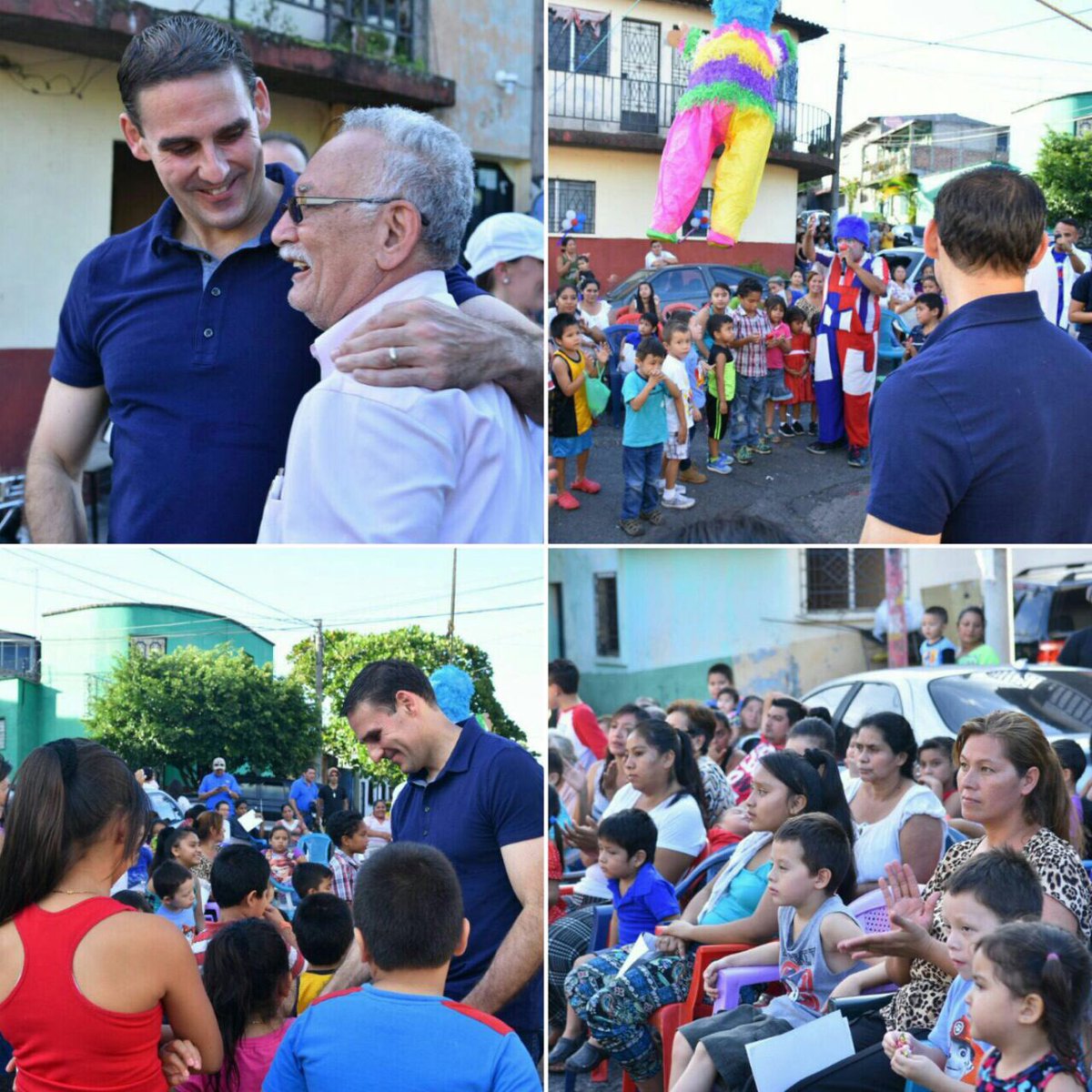 emuyshondt's tweet photo. También visitamos la Colonia Ferrocarril, en el Distrito 5 de San Salvador y llevamos una fiesta infantil. #SSEsTuyo https://t.co/gZrzFNxNtZ