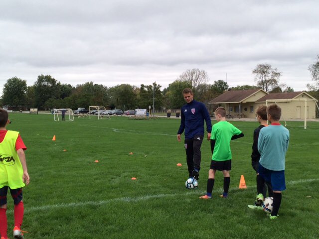 Great first day of camp! The kids worked very hard and are excited for warmer weather at camp tomorrow #ttskillz #signupsarestillopen