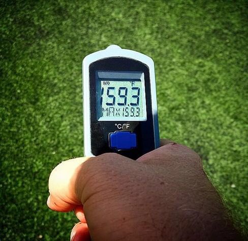 turfqld's tweet photo. Artificial fake turf is Not environmentally friendly it causes personal damage, is hot and plastic. https://t.co/fCv2UPbc2H