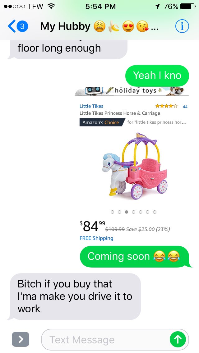 MissMcAphrodite's tweet photo. Why is he so freaking dumb I swear ππ#BabyDaddyProbs https://t.co/MwWuHUFZPN