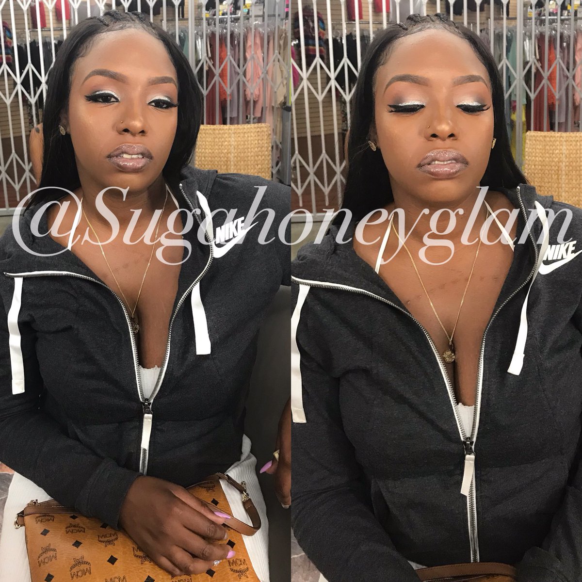 Sugahoneyglam's tweet photo. 1of my favorite Loyal Clients!! Happy bday/Slayday 🎈 #slaysundays #sugahoneyglam #cachegold #lamakeupartist #birthdaymood #blackgirlmagic https://t.co/Dd88sgRxgS