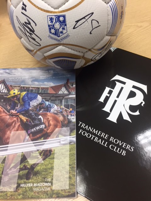 Thanks to club sponsors @hillyermckeown for sending us the <a href="/HMMagazine_/">HM Magazine</a> its a fantastic lunchtime read! #trfcsponsors