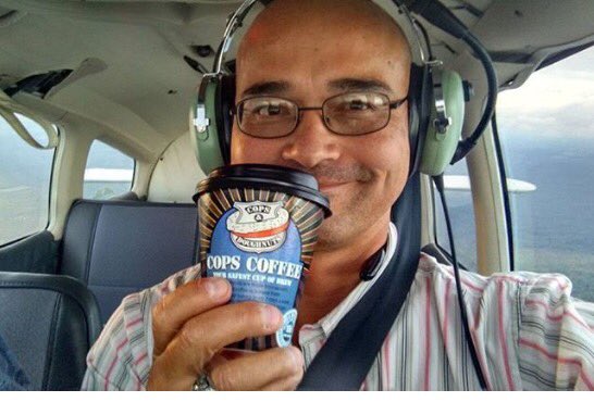 CopsDoughnuts's tweet photo. You don't need to fly in. Just drive or walk. Unwind with an after dinner #CopsCoffee. #CentralPrecinct Open until 10pm #CMUChips #HotCoffee https://t.co/XT22IrBJvG