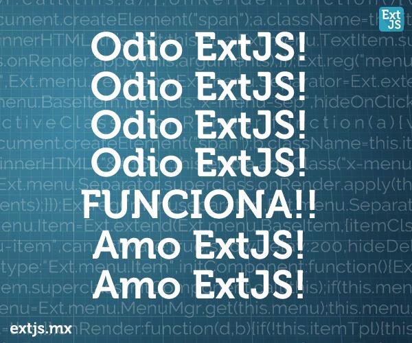 ExtMX's tweet photo. #AmoExtJS https://t.co/9TsoUVpe4o