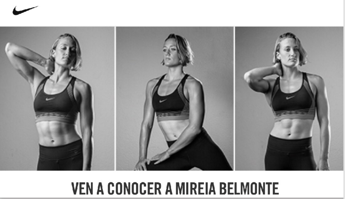 Orgullo on Twitter: "Nike te invita a conocer a @miss_belmont este martes en Nike de Portal de l'Àngel de Barcelona. Más info: https://t.co/3KMrRooci6 https://t.co/ofwA5B80EV" / Twitter