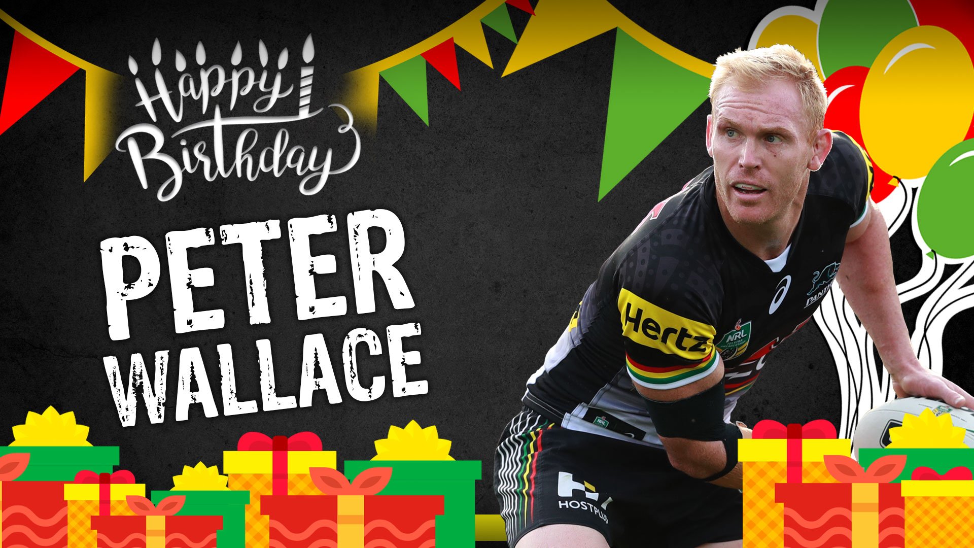 PARTY TIME   Join us in wishing Peter Wallace a very Happy Birthday!  