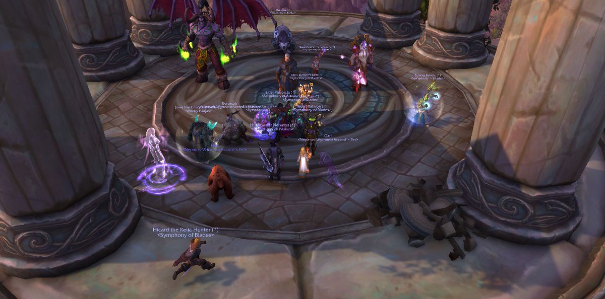MidnightAuro's tweet photo. Sunday Raidday. #WoW https://t.co/DeOUK7V8Sq