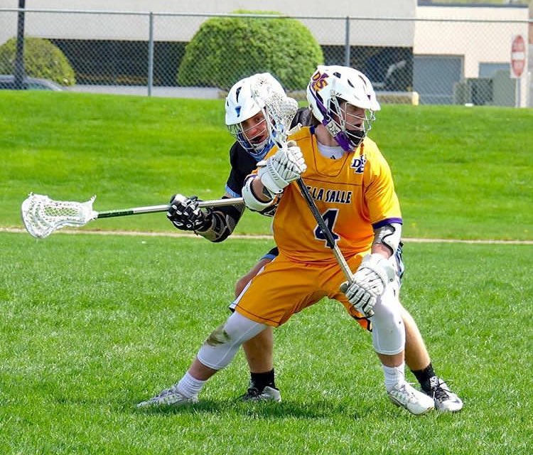 De La Salle HS (MI) 2018 M Grant Chaffee of @DLSLacrosse1 and @motorctyknights has committed to DIII @Albion_MLax