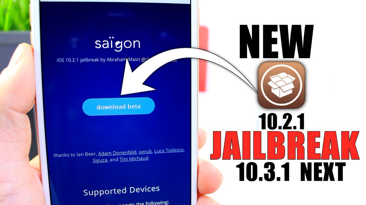 iDeviceHelpus's tweet image. NEW JAILBREAK RELEASED iOS 10.2.1 &amp;amp; 10.3.1 Coming youtu.be/mxVQt5LrnP8