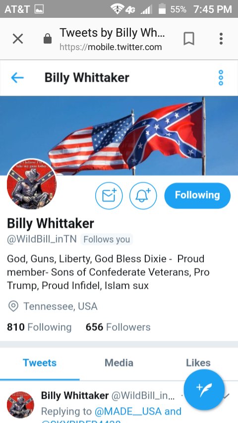 ChasinLightning's tweet photo. @WildBill_inTN you're my new Twitter BFF! Lol 😂😂😂😉👍👌. 
#OneNationUnderGod #MAGA #Guns #KeepItFlyin 🇺🇸🇺🇸✝✝. https://t.co/QIlcjj0fMA