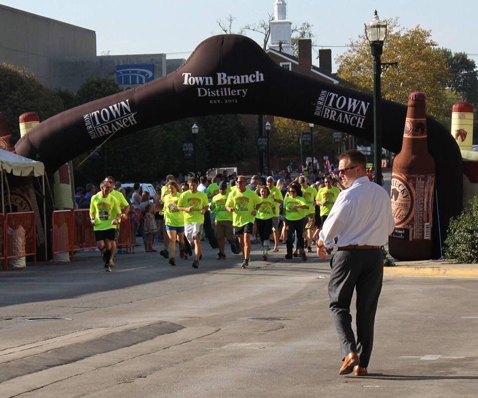Sometimes I run for Bourbon too!!