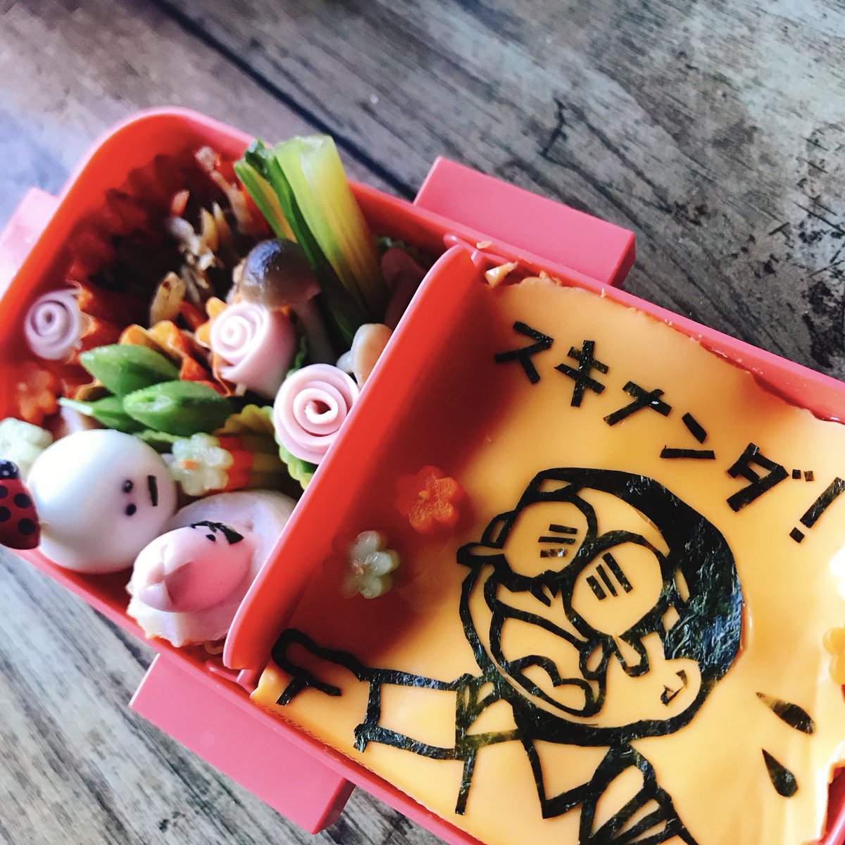 オフィスkojo Ar Twitter 今日は自慢をさせて下さい お昼のお弁当 奮闘した結果です ご覧下さい キャラ弁 もののけ姫 ジブリ飯 ドラミちゃん のび太