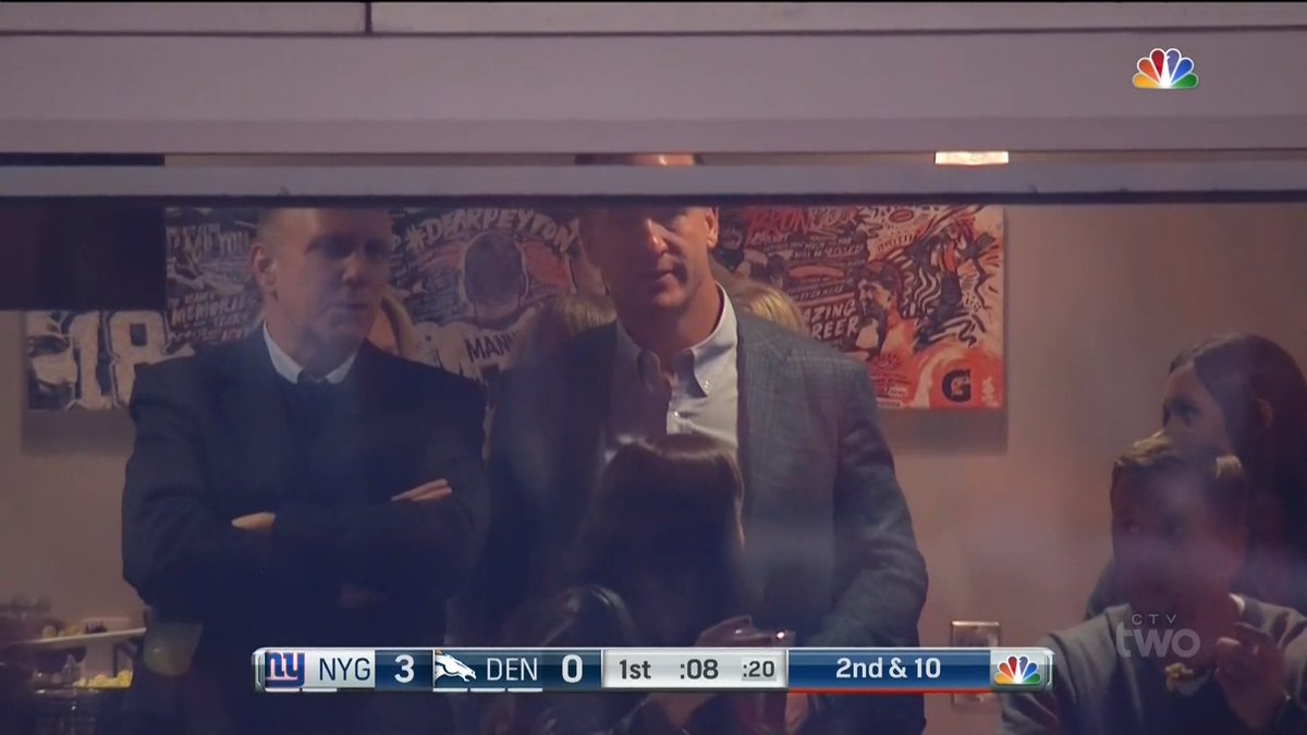 patsdiscord's tweet photo. They couldn't fit Peyton's entire forehead into the shot. https://t.co/x0nOtMFl22
