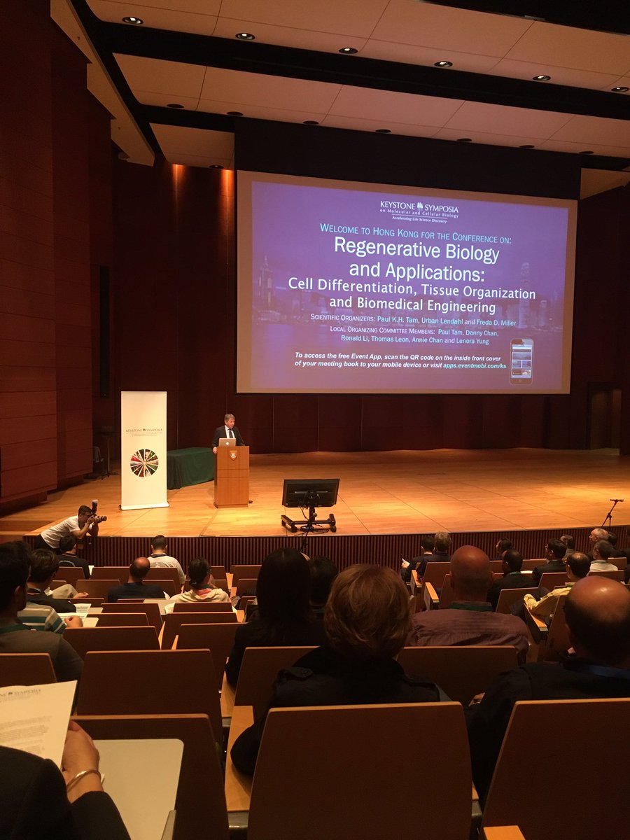 It begins! Excited to be attending the Keystone Symposia - Regenerative Biology and Applications in Hong Kong this week #KSregenbio