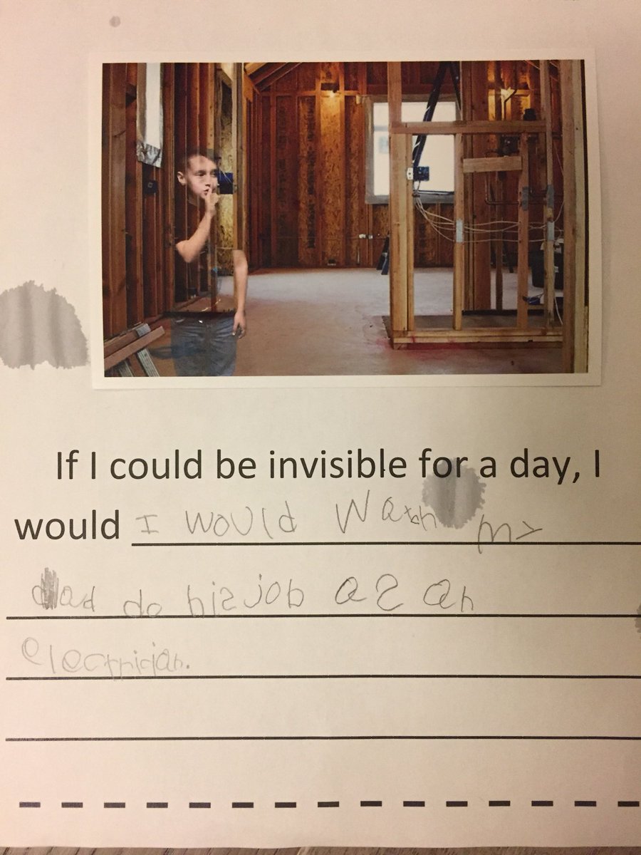mrsodland's tweet photo. Becoming invisible just like “Hush” for #GRAMem with the help of @DoInkTweets. They turned out so well @hilary_paterson! @EagleHeightsPS https://t.co/O02aXvw43w