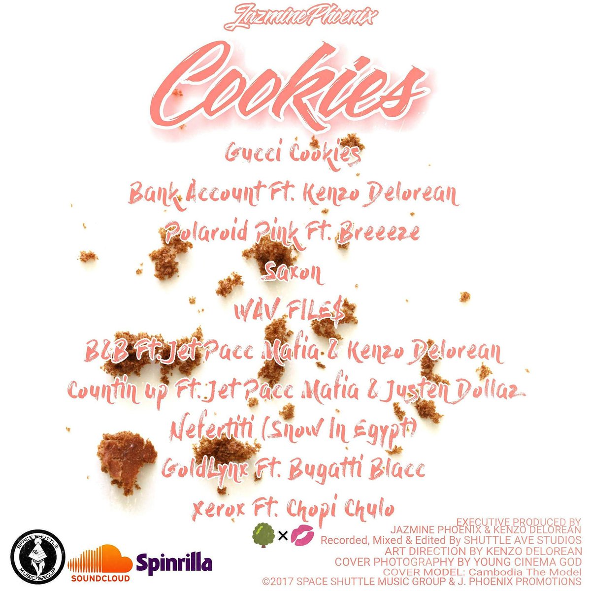 _Jazminephoenix's tweet photo. #COOKIES DROP TOMORROW ON #SPINRILLA × #SOUNDCLOUD 🍪🍪🍪 https://t.co/Kzac0WJhwp