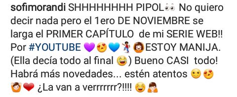 labandadesofi's tweet photo. A anotarr! 1 de noviembre a través del canal de YouTube de Sofia🎬 https://t.co/mW7Jv49SzR