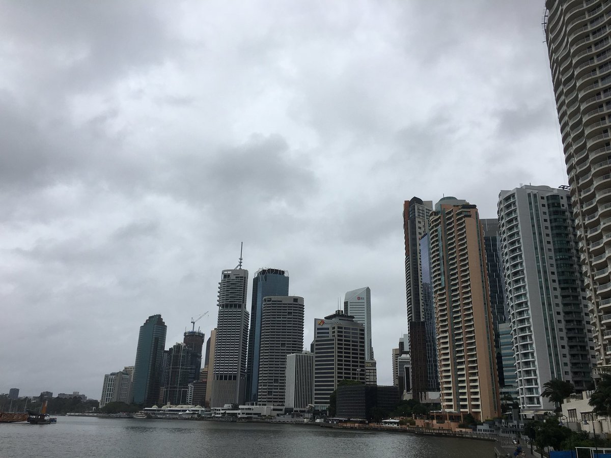 Awww Brisbane, thanks for the grey rainy weather! Makes a Belgian sure feel at home straight away! ;) #HotDesQ