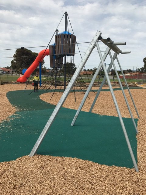 JeffriesGroup's tweet photo. #Playground by #CityofCharlesSturt using certified #JeffriesPlayScape the safest #softfall in #SouthAustralia https://t.co/SgM3haq8t2 https://t.co/kiLByNIzWv