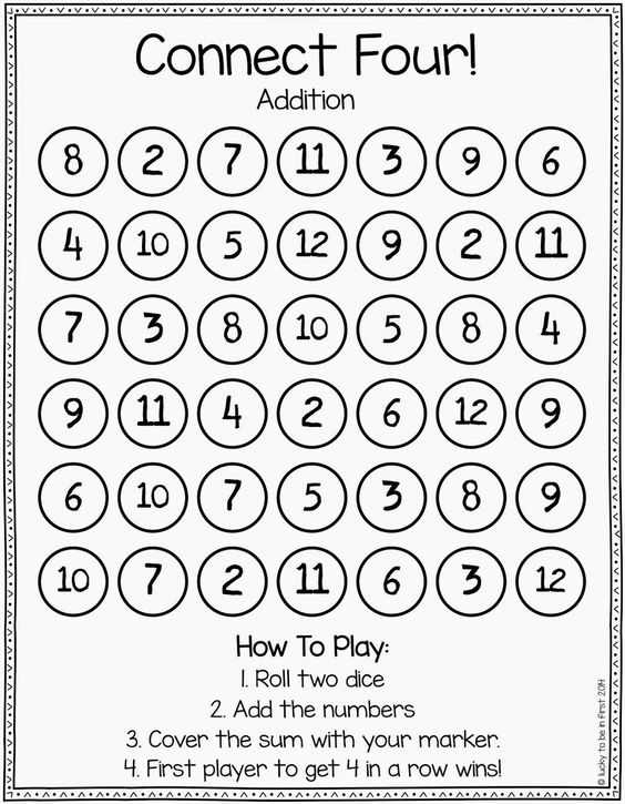 ONTSpecialNeeds's tweet photo. Connect Four math! So fun! https://t.co/2mgmxCNu37