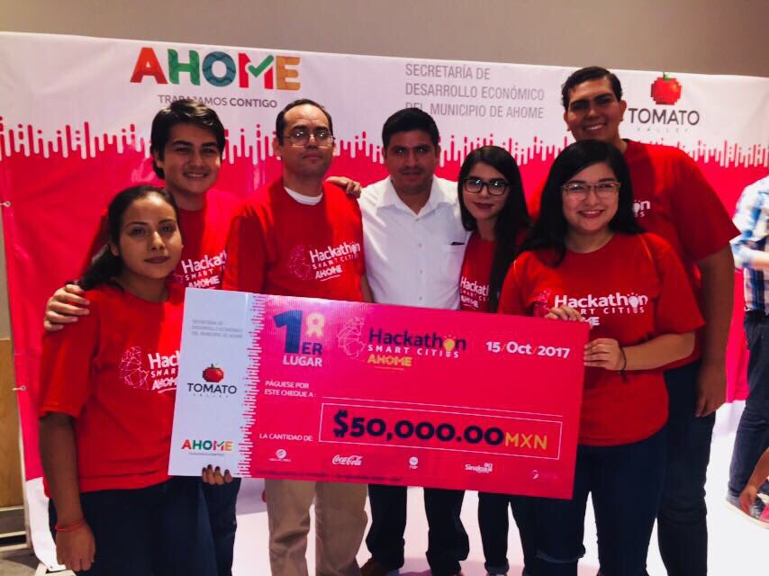 tomatovalley's tweet photo. Finalizamos con exito el 1er #hackathon #smartcities en @MpioAhome - gracias a todos y muchas felicidades a los ganadores. Sigamos innovando https://t.co/jptTdh4zEu