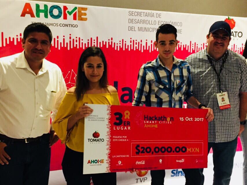 tomatovalley's tweet photo. Finalizamos con exito el 1er #hackathon #smartcities en @MpioAhome - gracias a todos y muchas felicidades a los ganadores. Sigamos innovando https://t.co/jptTdh4zEu