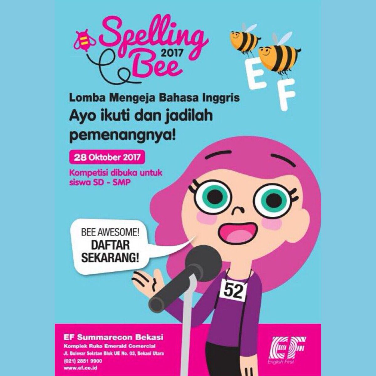 EF Summarecon Spelling Bee 🐝 #efspellingbee #efstudents #efindonesia #wechooseef #efsummareconbekasi