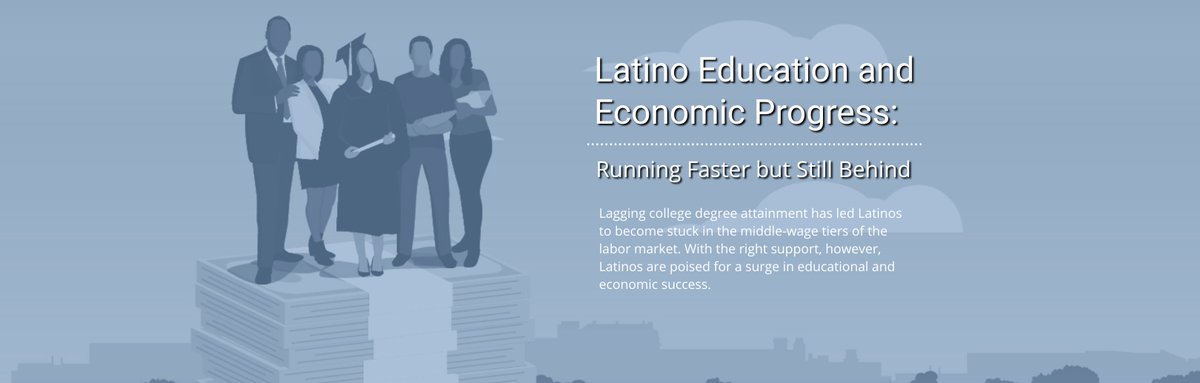 GeorgetownCEW's tweet photo. This week, stay tuned for more tweets from our new #CEWrelease on Latinos in the workforce! https://t.co/5sJtEkpEpV #CEWdiversity https://t.co/ESnkVhlYB1