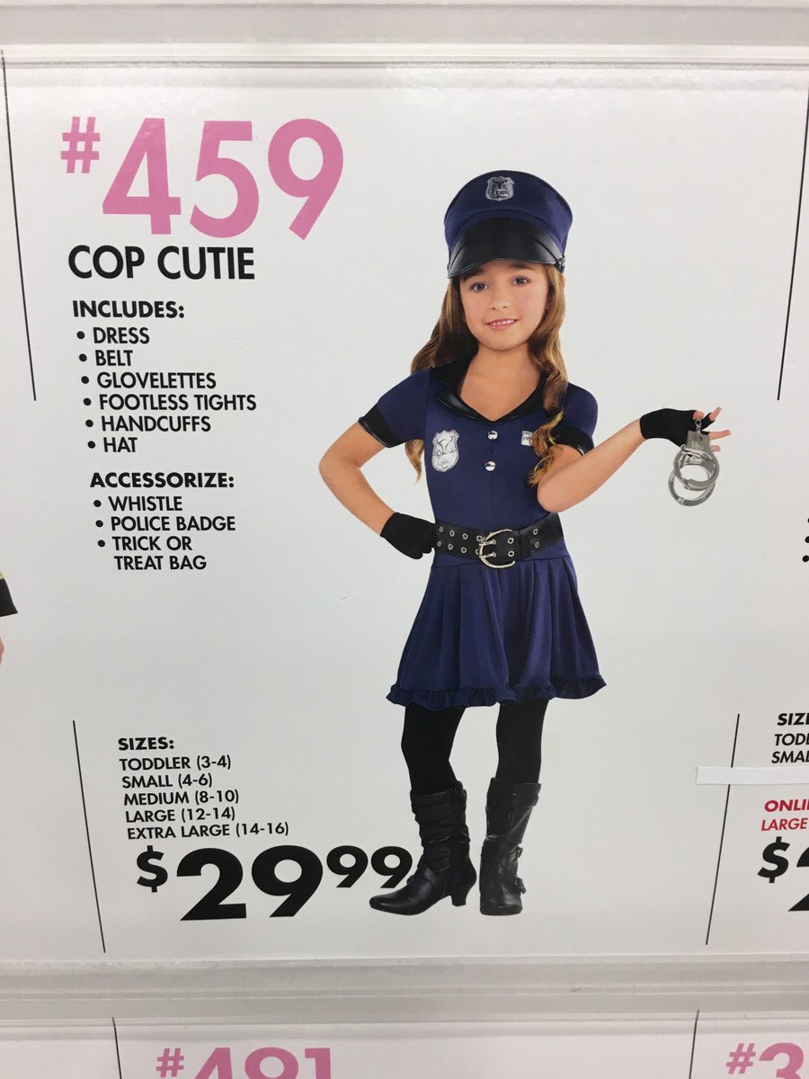 JustinMatley's tweet image. Hey @PartyCity, you’d do yourselves a favor by pulling entirely inappropriate “toddler” costumes like these from you shelves.