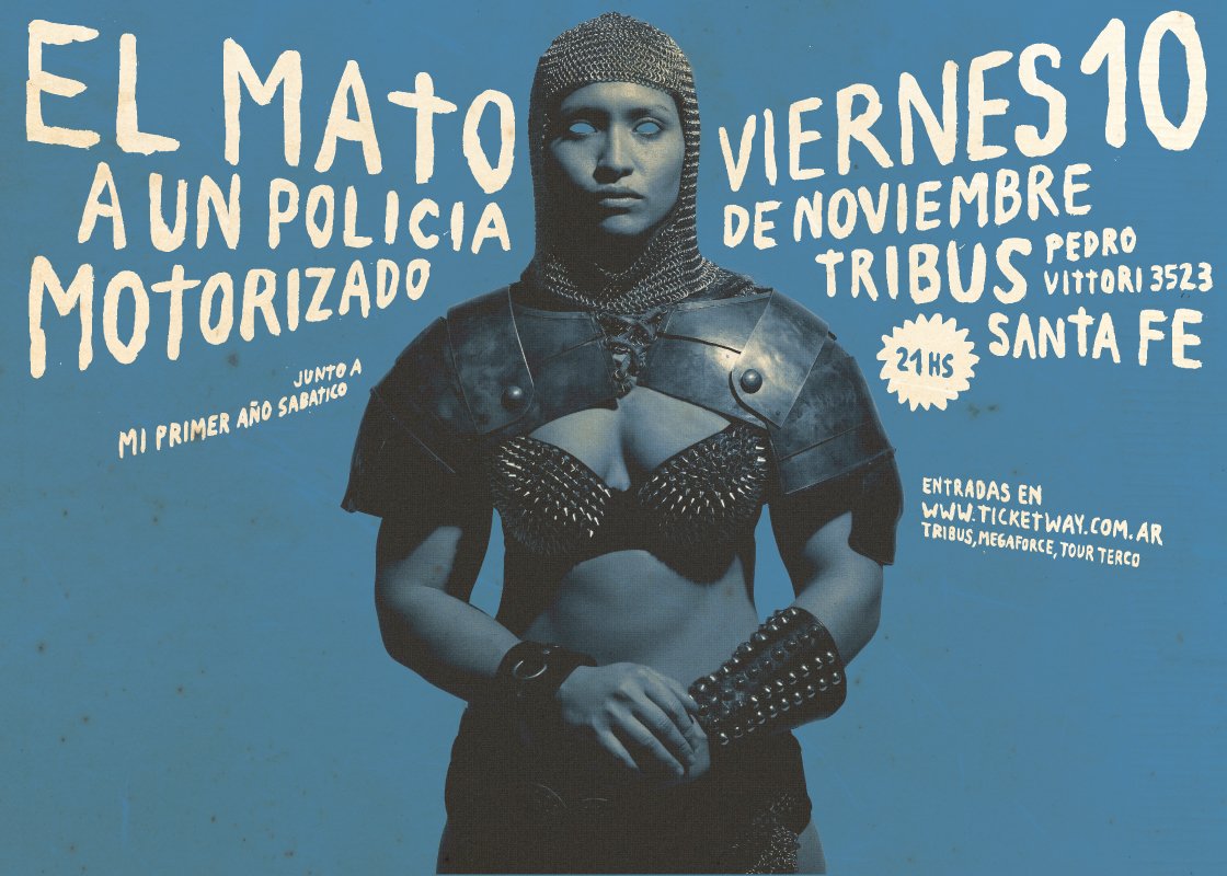 ElMato's tweet photo. El próximo mes daremos un concierto en Santa Fe https://t.co/uJqfB3O5oL https://t.co/f1EFZieuii