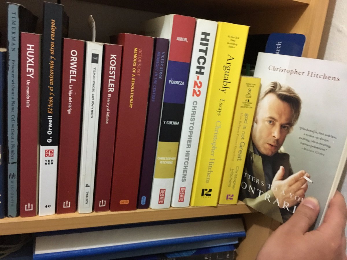 don_chinook's tweet photo. When you desperately feel the need to talk about something but you can think on no one person that would comprehensively respond to you, it's time to write. Now I truly get what The Hitch @christopherhitc meant on #LettersToAYoungContrarian #JunkPower #Fags #Booze https://t.co/15ij4cgzge