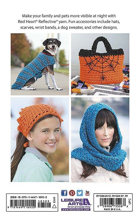GoddessCrochet's tweet photo. “Light-Reflecting Fashions” https://t.co/KvBLUM5hrH #crochet #crocheting #crochetpatternbook #redheartreflective #redheartyarn https://t.co/vqXFRENubg