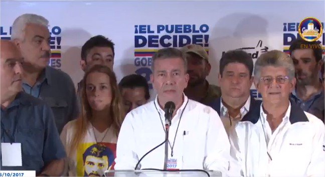 2001OnLine's tweet photo. #AHORA habla en VIVO @GerardoBlyde "La información que nosotros tenemos es distinta a la que van a anunciar el CNE" #2001EnLasRegionales https://t.co/dgng8aQB3K