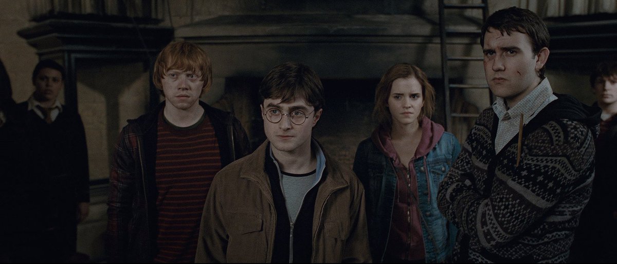 FreeformTV's tweet photo. Guess who's back, back again. Harry's back, good guys win? ⚡️Lightning has struck at Hogwarts. #ScaryPotterWeekend #DeathlyHallows Part 2 https://t.co/K3nWr5xKAs