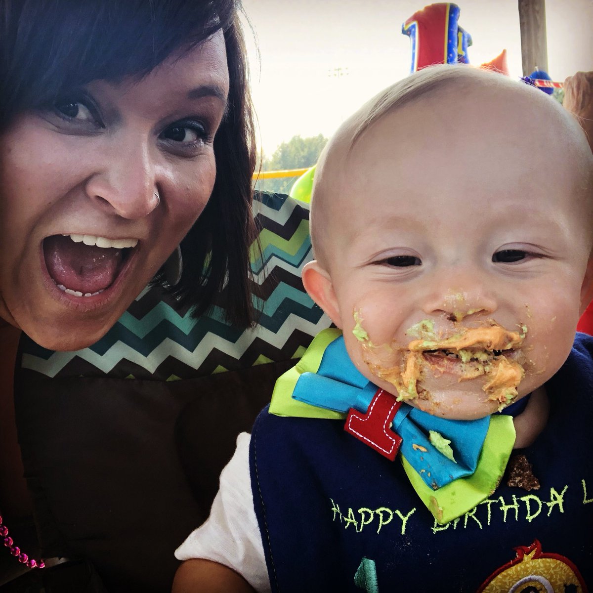 StacyScott1079's tweet photo. My baby turned one this weekend... I’m still crying! https://t.co/Z9R0afX67z